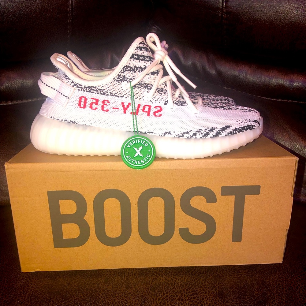 Adidas Yeezy Boost 350 v2 Zebra Men sz 7